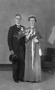 F26 Gerrit Bogchelman en Gerdina Bosch huwelijk 8-6-1945 2